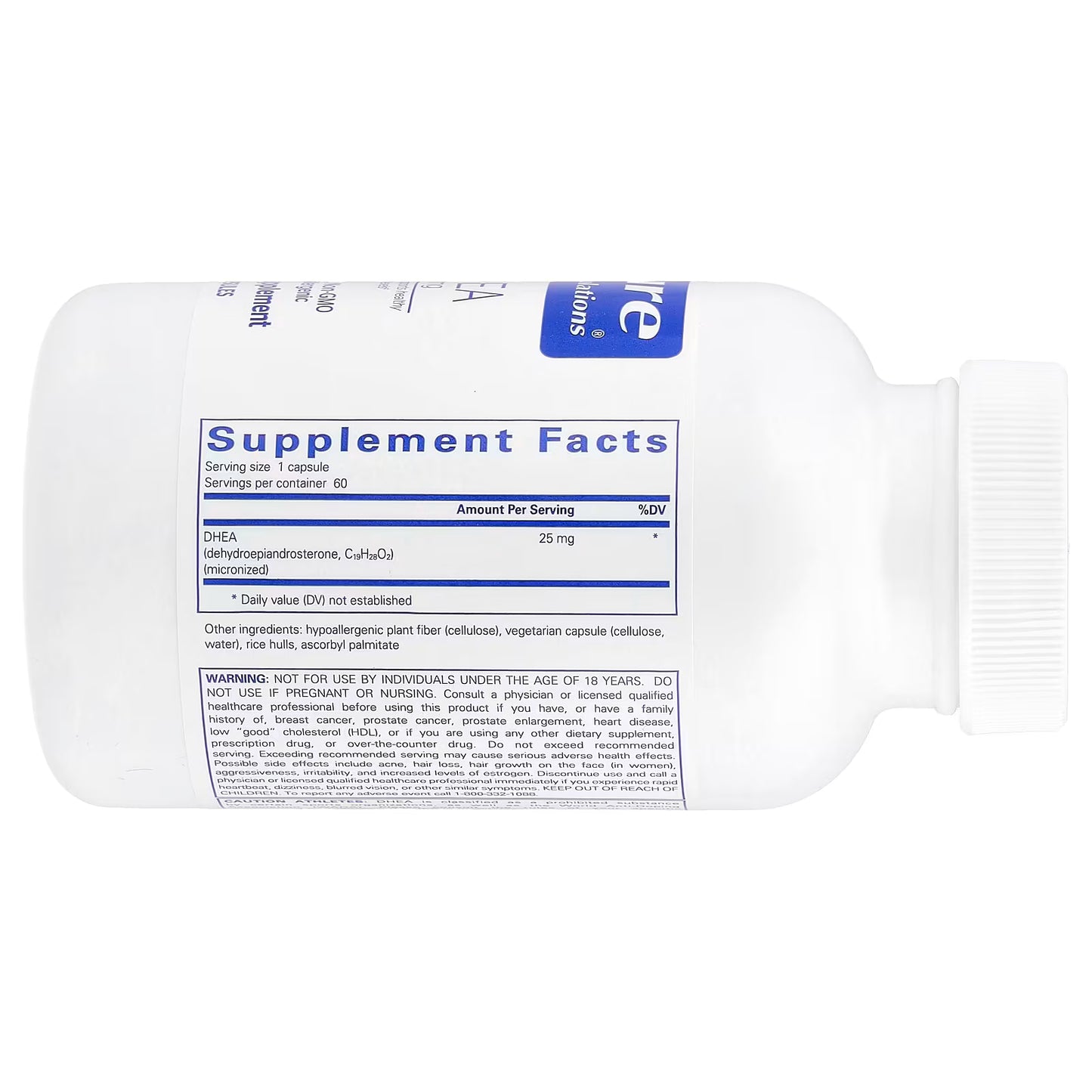 Pure Encapsulations DHEA 25mg