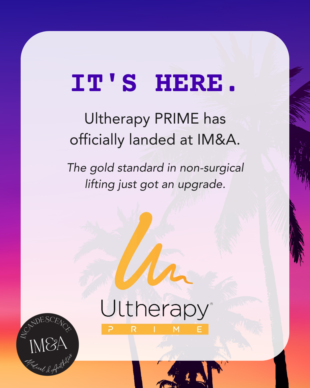 Barefaced Glow - Ultherapy Prime Chin Strap Treatment + Microneedling