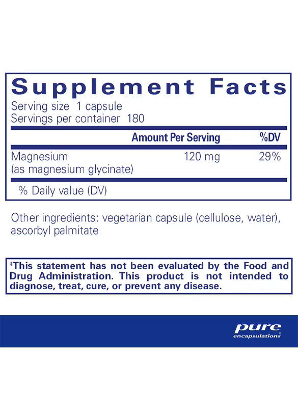 Pure Encapsulations Magnesium Glycinate